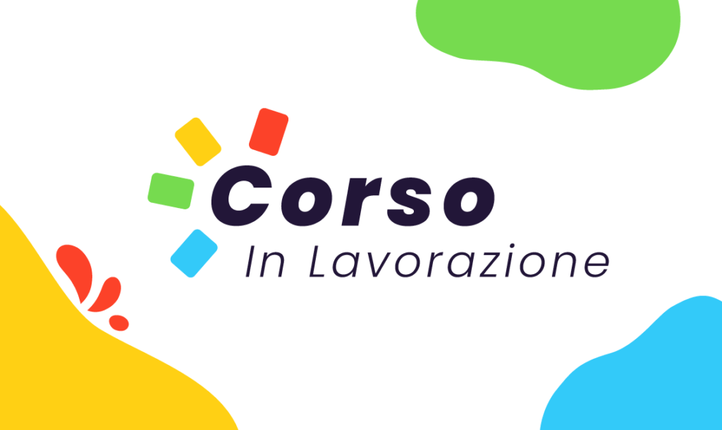 Corso in lavorazione